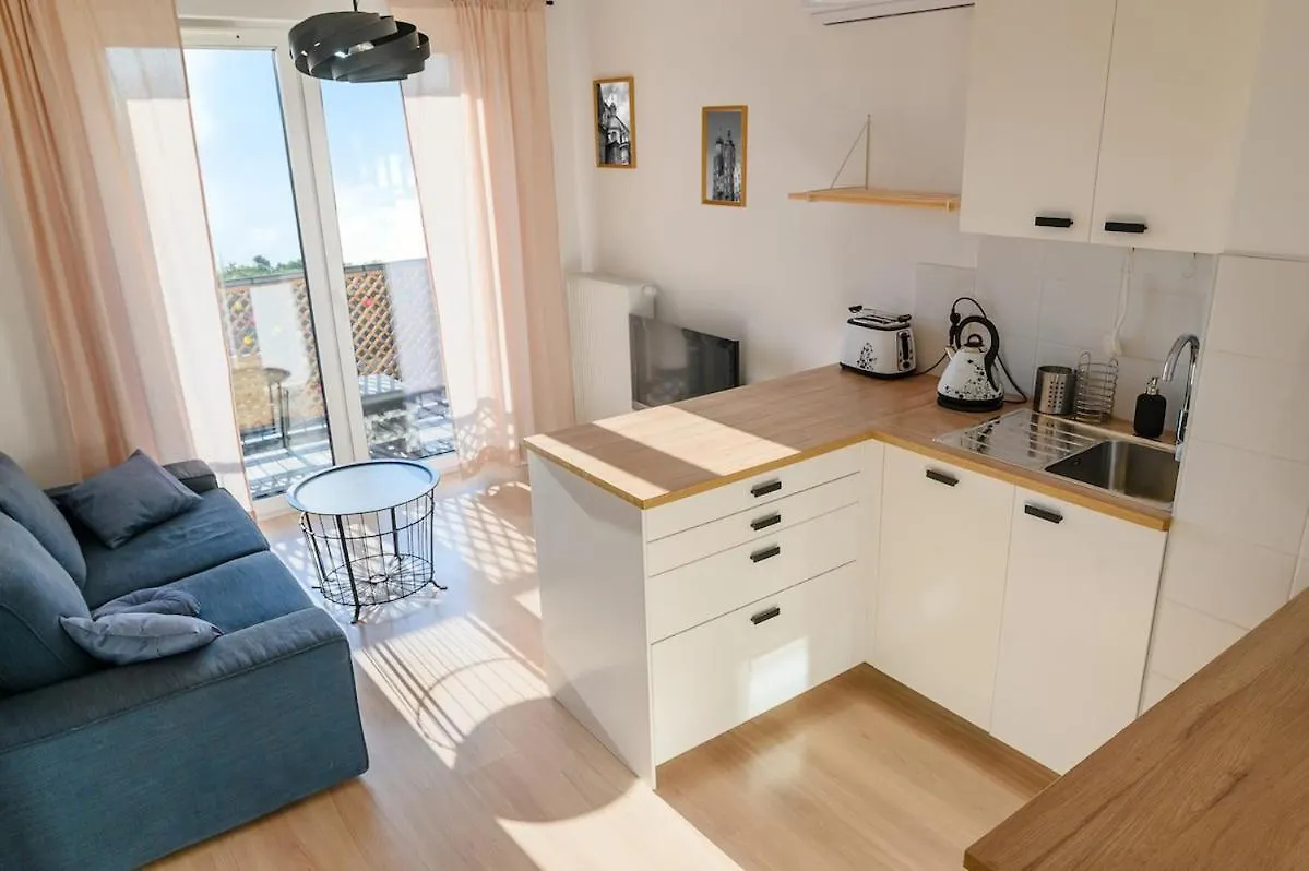 Sunny Apartment In Cracow location